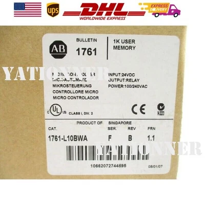 AB 1761-L10BWA MICROLOGIX 1000 Controller 1761L10BWA EXPRESS  US Free Tax - Image 1 of 4