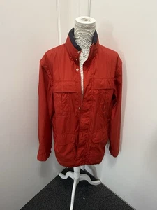 Paul & Shark Yachting Sailing Jacket And Vest Waterproof Red Size M Long Sleeves - Picture 1 of 13
