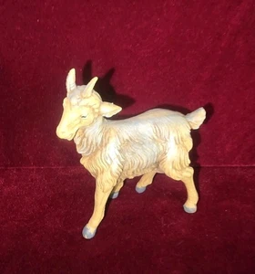 Vintage FONTANINI DEPOSE Made In  ITALY STANDING GOAT NATIVITY VILLAGE ANIMAL - Picture 1 of 13