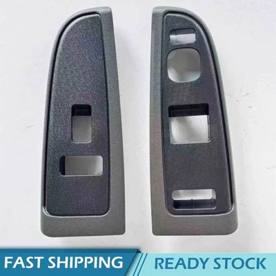 Pair Power Window Switch Bezel Left Right Side for Chevy Silverado Cadillac GMC Foto 1 de 4