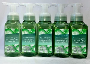 5 Cucumber Melon Bath & Body Works Gentle & Clean Foaming Hand Soap 8.75 oz - Picture 1 of 1