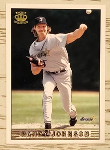 1999 Pacific Crown Collection #127 Randy Johnson Houston Astros Free Shipping - Picture 1 of 2