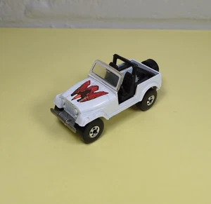 Vintage Hot Wheels Jeep CJ-7 White Rare Base Variation Malaysia Nr Mt - Picture 1 of 7
