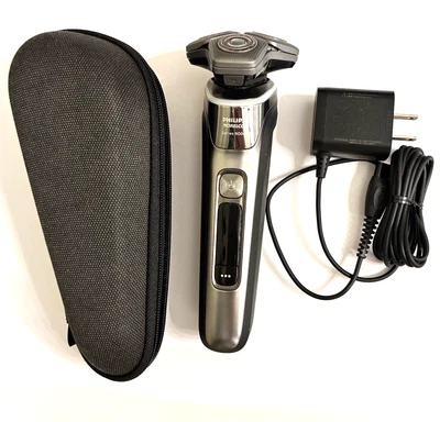 Philips Norelco Series 9000 Electric Shaver Men's Trimmer Wet Dry S9987 TESTED - Image 1 of 4