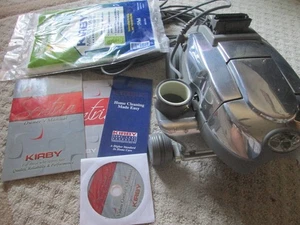 Kirby Sentria G10D Motor de vacío Unidad de potencia Conjunto Ruedas Bolsas de cable Libros DVD - Imagen 1 de 7