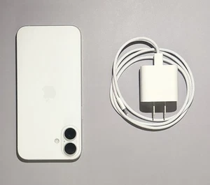iPhone 16 Plus – 128GB White (Unlocked) – Excellent Condition - Photo 1 sur 2