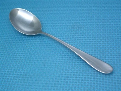 Boda Nova GOURMET 7 1/2" Oval Soup Spoon Stainless Flatware Vietnam - Image 1 of 4