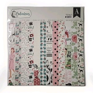 Authentique Paper Company Fabulous 12x12 Collection Kit Fashion - Bild 1 von 5