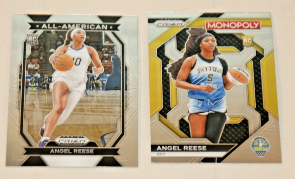 ANGEL REESE (2) RC 2024 PRIZM DRAFT PICK #6 WNBA MONOPOLY #WNBA16 CHICAGO SKY - Image 1 of 1