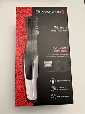 Remington WETech Body Groomer XL Dual-Sided Waterproof Trimmer BG3500 - NEW! - Image 1 of 3