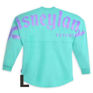 Disney Parks Disneyland Resort Spirit Jersey Adult Large Blue and Purple - Picture 1 of 4