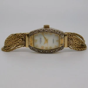 ANNE KLEIN New York Diamond 12/1568 Quartz Women's Watch Sz. 6 3/4" New Battery - Picture 1 of 10