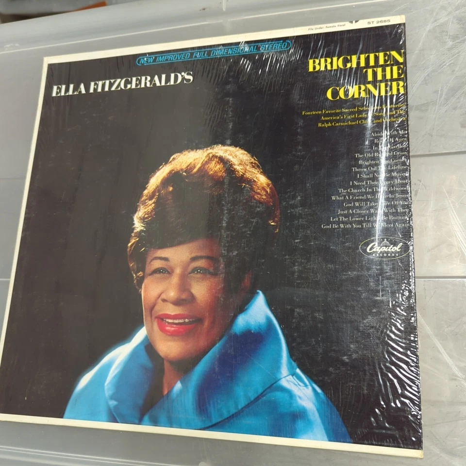 ELLA FITZGERALD BRIGHTEN THE CORNER LP 1967 ST-2685 - NM & Sealed!   JAZZ - Image 1 of 4