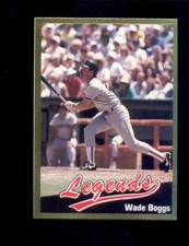 1990 Sport Legends Magazine WADE BOGGS Boston Red Sox Gold Foil Card