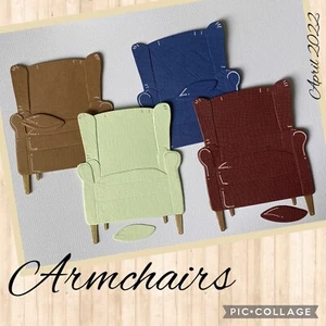Sillón Muebles Silla Retiro Bien Pronto Día del Padre Madre Troquetes - Imagen 1 de 2