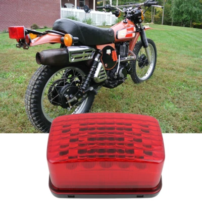 Lanterna traseira de LED luz de freio para Yamaha TT500 TY250 TT250 IT250 MX175 IT400 MX100 - Imagem 1 de 4