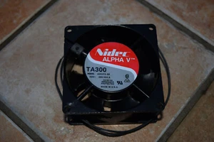 Nidec TA300 A30473-20 METAL AC Cooling Muffin BALL BEARING Fan 120Volt NEW ! - Picture 1 of 3