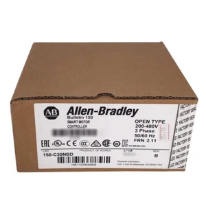 Nuevo CONTROLADOR DE MOTOR INTELIGENTE 30A ALLEN BRADLEY 150-C30NBD SMC-3 - Imagen 1 de 2