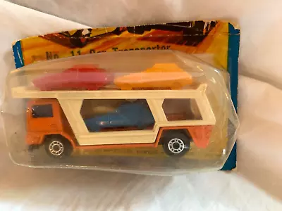 Matchbox Car Transporter Unopened No. 11 vehicle in excellent condition 1976 - Image 1 of 2