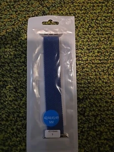 Watch braided solo loop Blue Small 42/44/45/49 - Picture 1 of 2