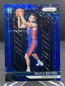 2018-19 Bruce Brown #132 Prizm Fast Break Blue /175 RC Rookie Nuggets SP - Bild 1 von 2