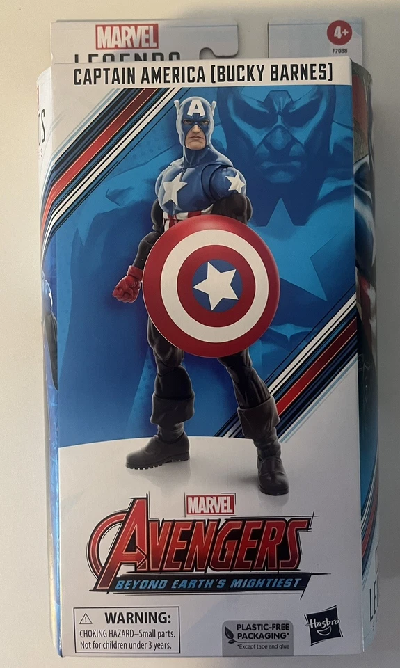 Hasbro Marvel Legend Series Captain America (Bucky Barnes) 6 Inch Action Figure
