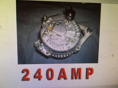 Dodge Ram Pickup 5.9L Diesel HIGH AMP ALTERNATOR 1998 1997 1996 1995 1994 1993 - Image 1 of 3