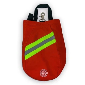 SCBA Mask Bag, 2020 Deluxe Version, Red, Firefighter, ISI, EMT, Fire, Respirator - Picture 1 of 6