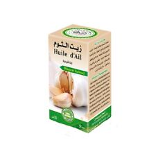 Huile d'Ail 100 % Pure et Naturelle 30 ml Garlic Oil, Aceite de Ajo