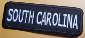 South Carolina Embroidered Patch approx 1.25x3.75" - Picture 1 of 2
