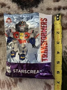 Wendys Transformers STARSCREAM Action Figure 35th Anniversary Sealed - Picture 1 of 2