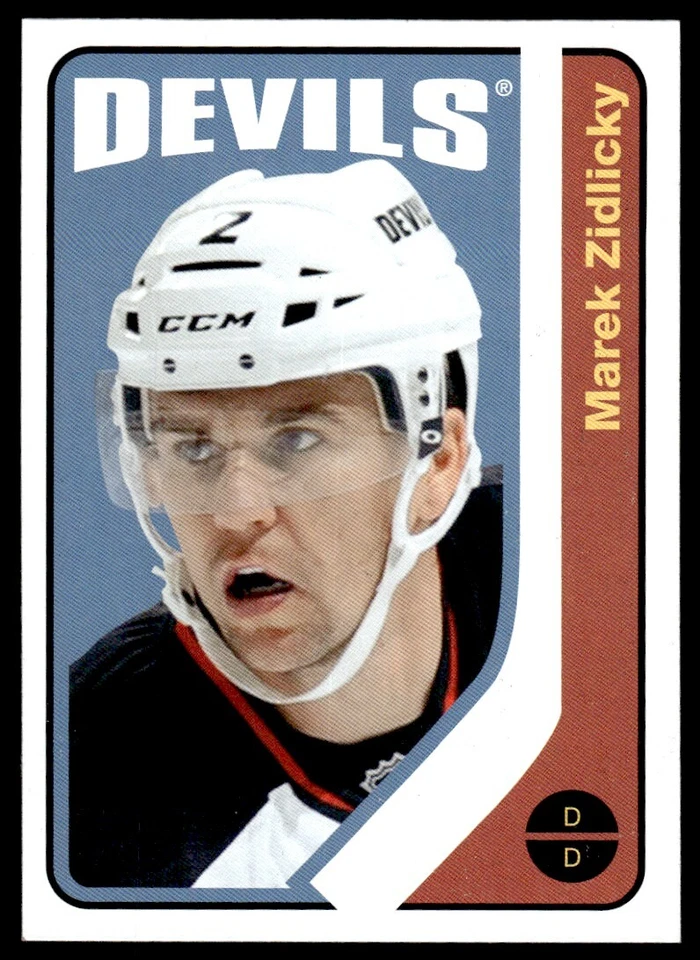 2014-15 O-Pee-Chee RETRO Marek Zidlicky New Jersey Devils #381 R56 - Image 1 of 2