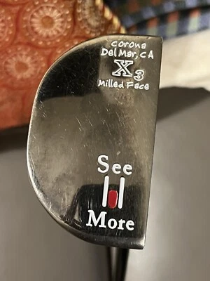 SeeMore Corona Del Mar X3 Putter / 33.25” nice Penn State grip Cover Included - Image 1 of 4
