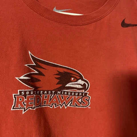 Southeast Missouri State Redhawks XXL Nike Shirt Long Sleeve Cotton Stains 328.5 Cover