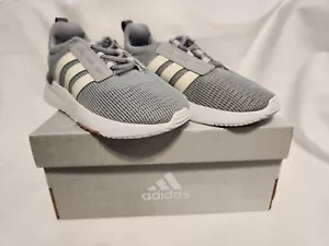 Adidas Racer TR211 sneaker da corsa slip on taglia 10K grigie nuove con scatola - Foto 1 di 3