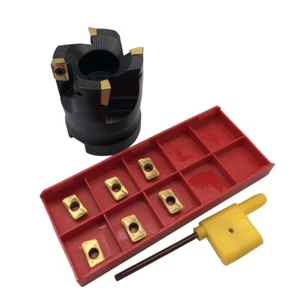 Face Mill 300R 40-22-4T End Milling Shell Cutter + APMT1135 PDER Milling Insert - Picture 1 of 7