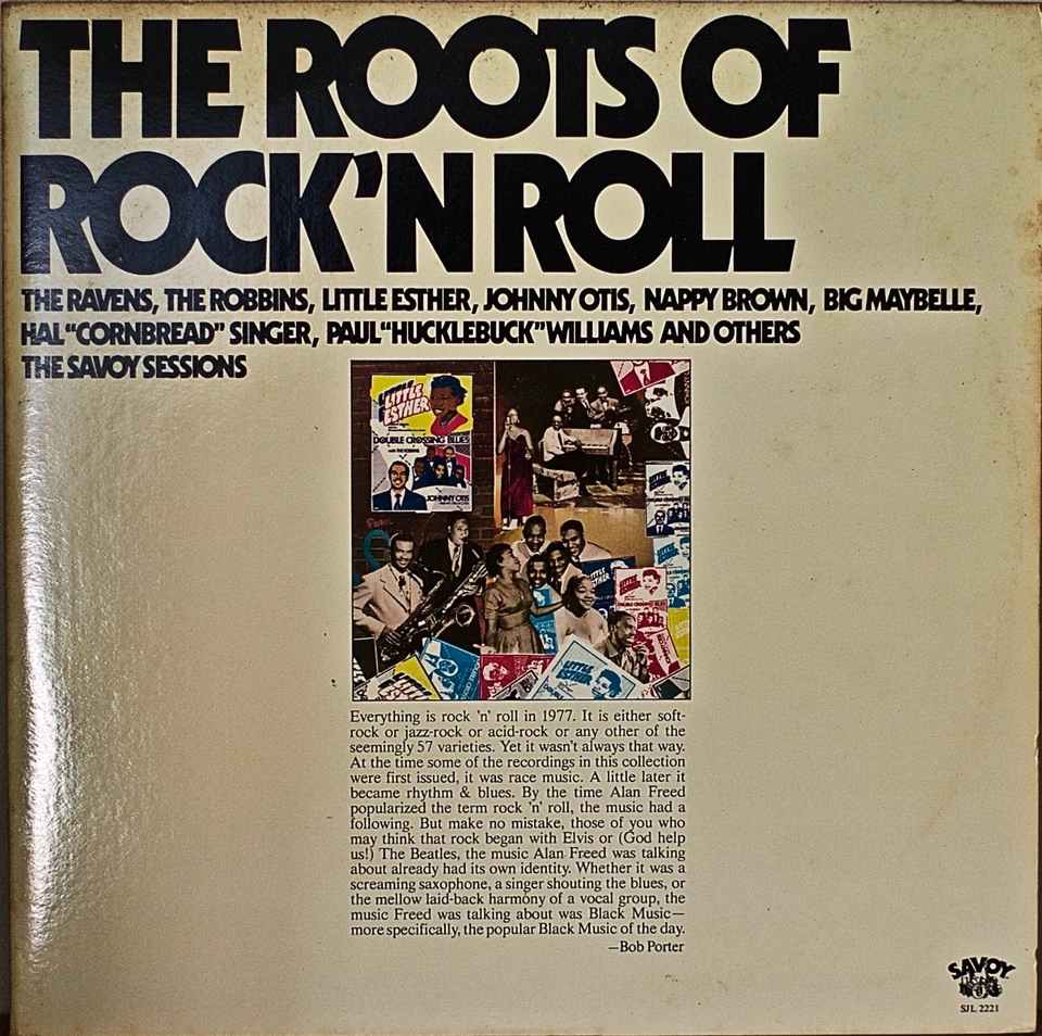 THE ROOTS OF ROCK 'N ROLL The Savoy Sessions-NM1977 2LP JOHNNY OTIS/BIG MAYBELLE - Image 1 of 1