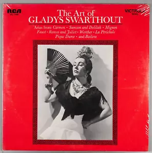 GLADYS SWARTHOUT The Art Of Gladys Swarthout 1970 LP : NEW SEALED VIC-1490 MONO - Foto 1 di 3