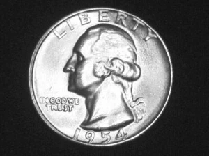 1954 Washington Quarter --- Choice Uncirculated - Picture 1 of 12
