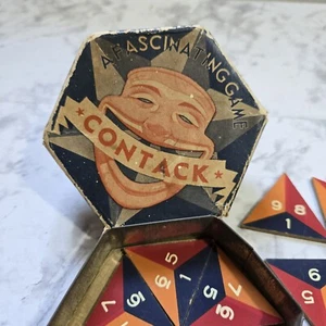 Vintage 1939 Patent Game Contack Created By Volume Sprayer Mfg Tulsa OK - Picture 1 of 6