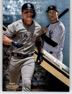 2019 Gold Label Class 1 Gleyber Torres Base Card PWE MLB Yankees #46 - Picture 1 of 2
