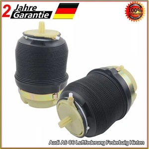 2Stk Hinten Für Audi A6 C6 4F BJ 2004-2011 Luftfederung Luftfederbalg 4F0616001J - Picture 1 of 10