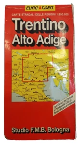 MAPPA CARTINA STRADALE TRENTINO ALTO ADIGE USATA USURA TEMPO ANNO 9788877752222 - Imagen 1 de 1