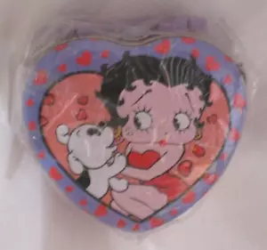 BETTY BOOP PURSE TOTE LUNCHBOX TIN BOX CO. Metal New - Picture 1 of 1