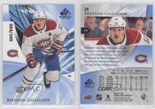 2020-21 Upper Deck SP Game Used Blue Burst /165 Brendan Gallagher #28