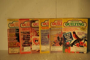 Creative Quilting, lot of 6 PB quilting books, 1991-92 - Imagen 1 de 5