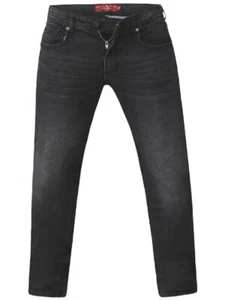 D555 Herren Big Size Tapered Fit Stretch Jeans Grau Stonewash (Benson) 40 - 60 - Bild 1 von 34