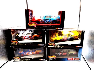 NASCAR Hot Wheels Pro Racing lot of five 1:24 cars Petty,Andretti,Wallace,Scouts - Picture 1 of 6