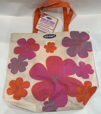 Old Navy Reuseable Bag “Earth Laughs in Flowers” - Image 1 of 4