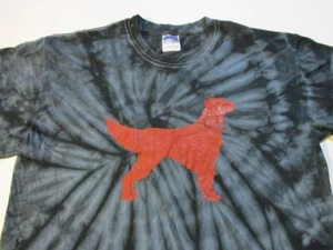 RED DOG TAVERN THE ADIRONDACKS "HAVE A BITE!" TIE DYE T-SHIRT MED OLD FORGE NY - Picture 1 of 9